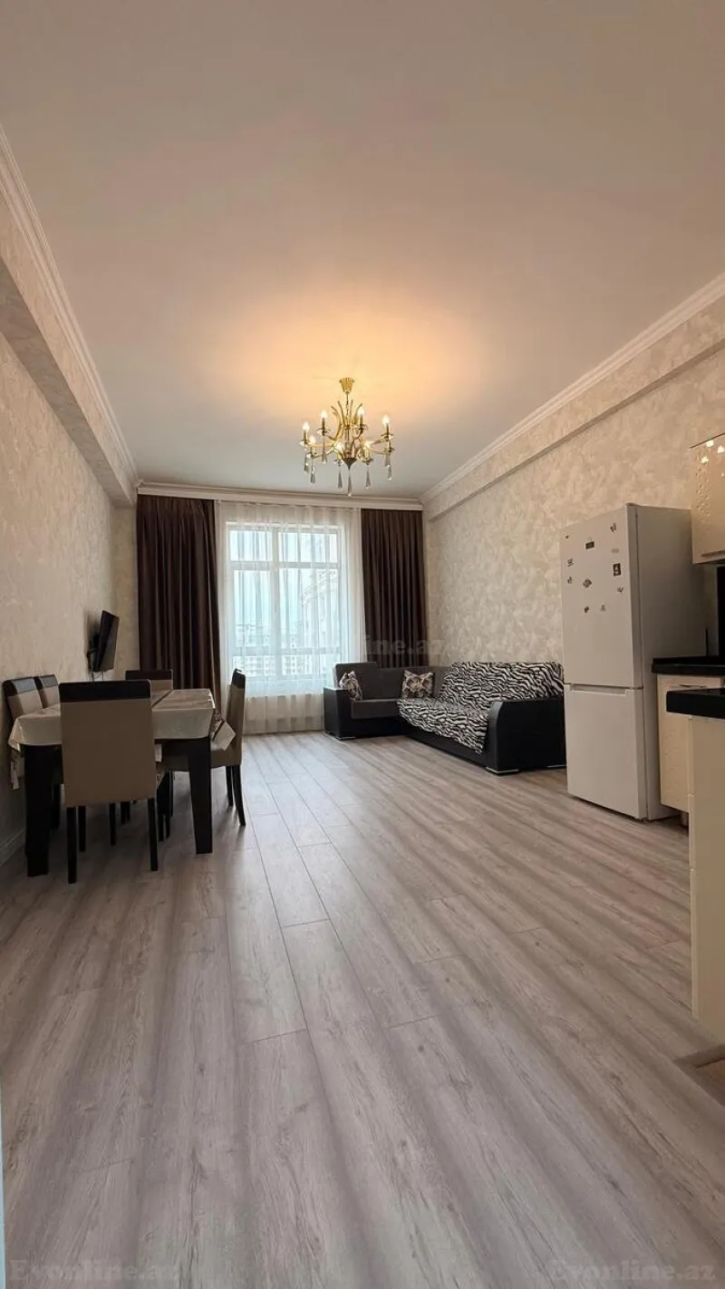 Kirayə verilir 2 otaqlı Mənzil Yeni tikili 75 m² Yasamal - şəkil 3