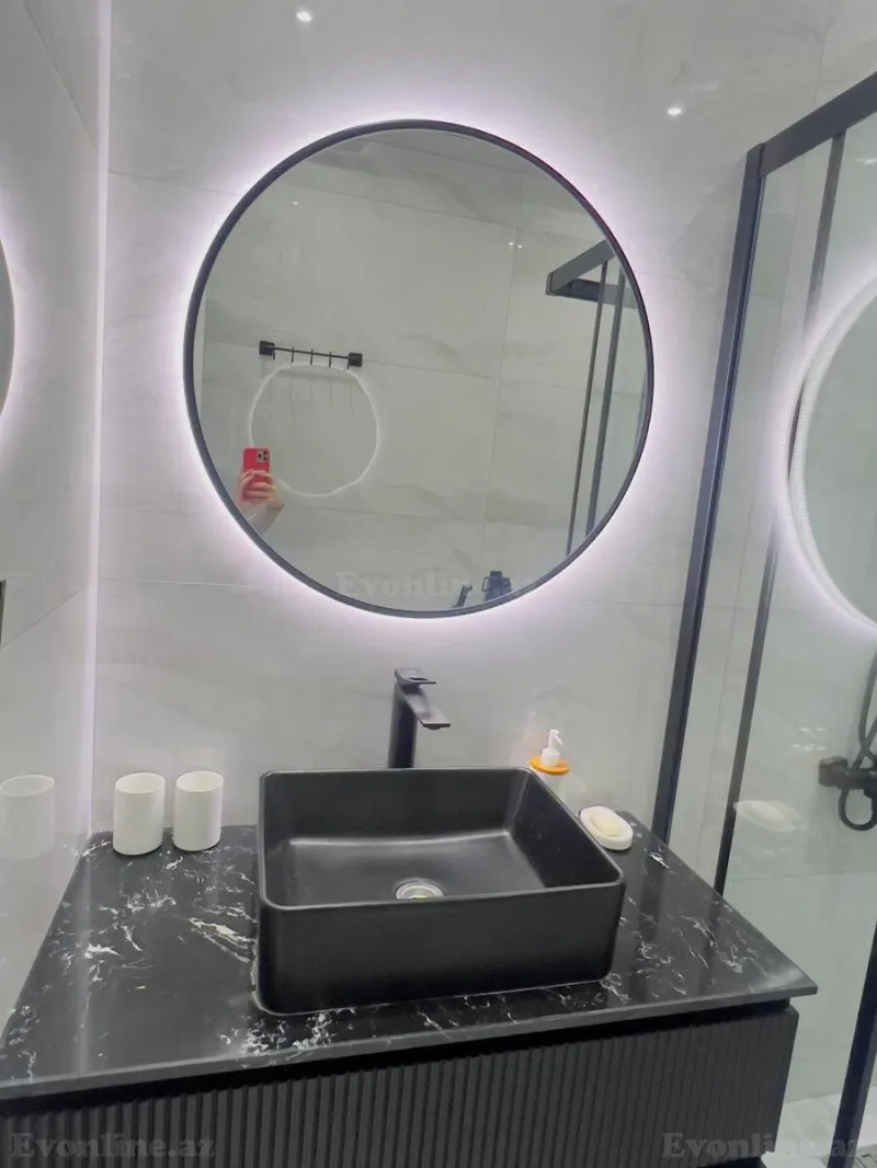 Kirayə verilir 3 otaqlı Mənzil Yeni tikili 90 m² Nərimanov r. - şəkil 8