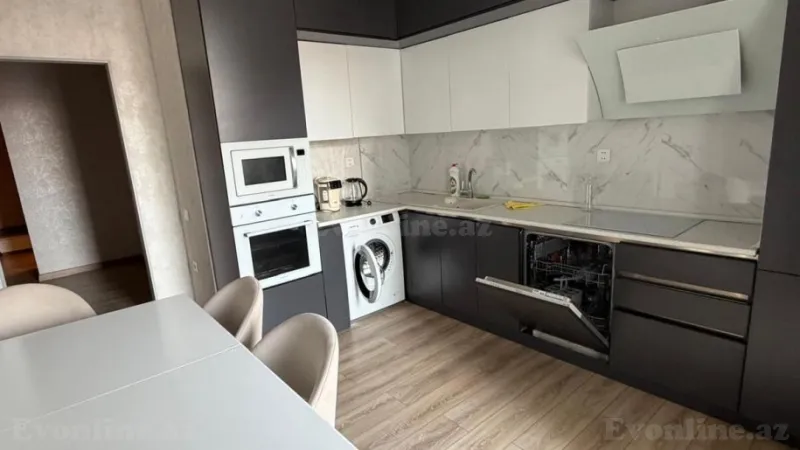 Kirayə verilir 4 otaqlı Mənzil Yeni tikili 190 m² 8 Noyabr m. - şəkil 9