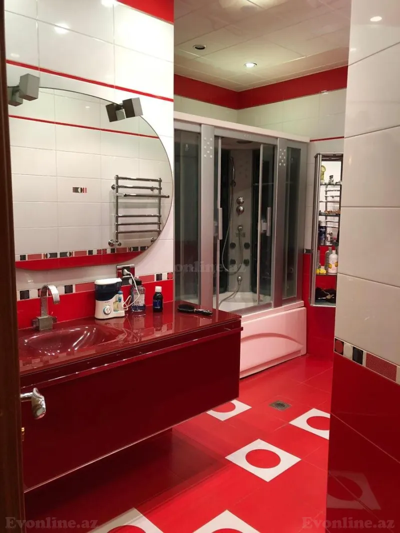 Kirayə verilir 3 otaqlı Mənzil Yeni tikili 134 m² Nəsimi r. - şəkil 8