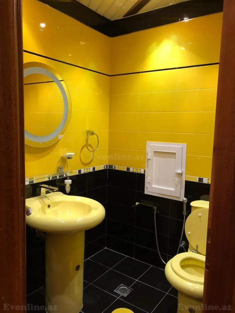 Kirayə verilir 3 otaqlı Mənzil Yeni tikili 134 m² Nəsimi r. - şəkil 9