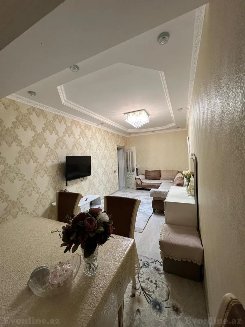 Satılır 2 otaqlı Mənzil Yeni tikili 53 m² Həzi Aslanov - şəkil 3