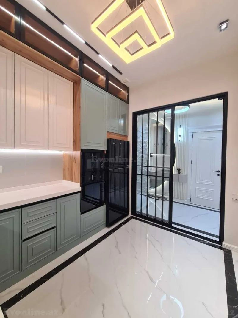 Satılır 3 otaqlı Mənzil Yeni tikili 100 m² Nəsimi r. - şəkil 10