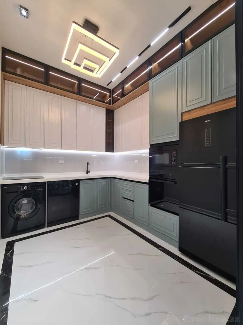 Satılır 3 otaqlı Mənzil Yeni tikili 100 m² Nəsimi r. - şəkil 12