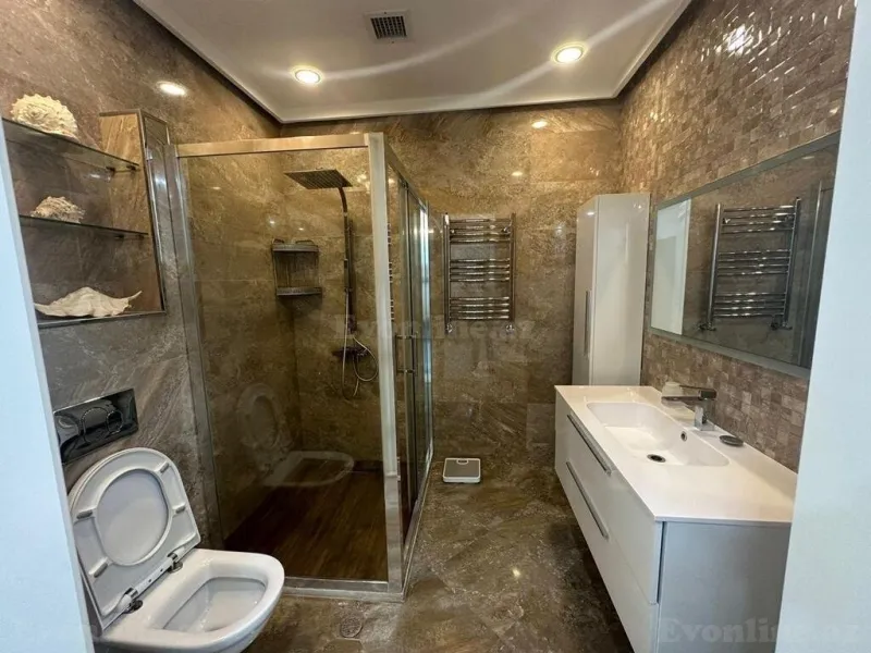 Satılır 3 otaqlı Mənzil Yeni tikili 100 m² Nəsimi r. - şəkil 15