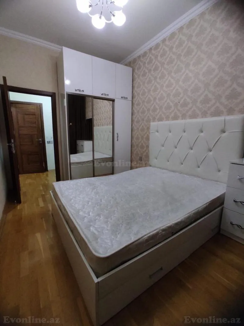Kirayə verilir 2 otaqlı Mənzil Yeni tikili 55 m² Qara Qarayev m. - şəkil 3