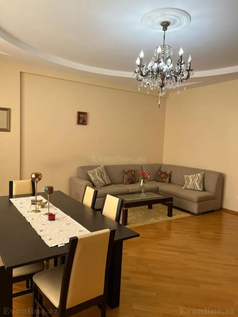 Kirayə verilir 4 otaqlı Mənzil Yeni tikili 160 m² Nəsimi r. - şəkil 4