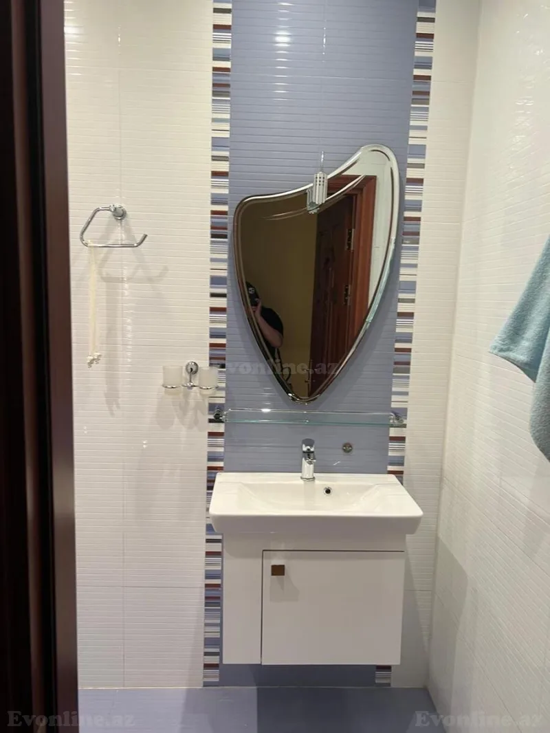 Kirayə verilir 4 otaqlı Mənzil Yeni tikili 160 m² Nəsimi r. - şəkil 11