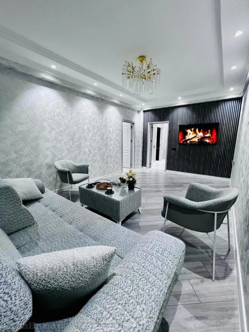 Satılır 2 otaqlı Mənzil Yeni tikili 75 m² Əhmədli - şəkil 3