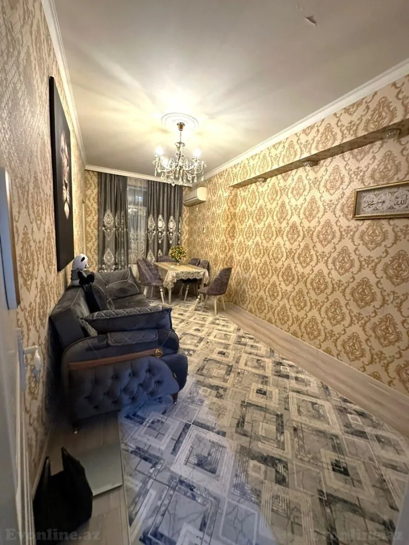 Satılır 3 otaqlı Mənzil Yeni tikili 86 m² Memar Əcəmi m. - şəkil 3