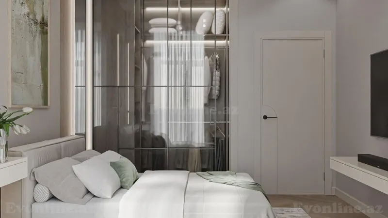 Satılır 2 otaqlı Mənzil Yeni tikili 69 m² Elmlər Akademiyası m. - şəkil 3