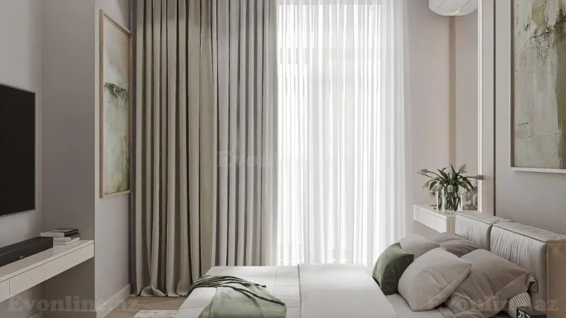 Satılır 2 otaqlı Mənzil Yeni tikili 69 m² Elmlər Akademiyası m. - şəkil 4