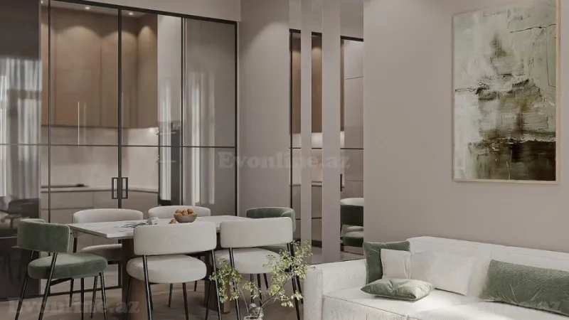 Satılır 2 otaqlı Mənzil Yeni tikili 69 m² Elmlər Akademiyası m. - şəkil 9