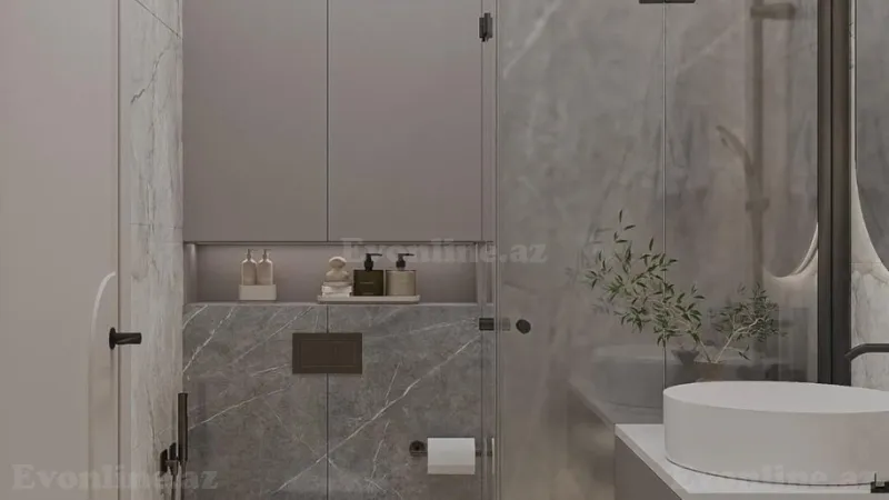 Satılır 2 otaqlı Mənzil Yeni tikili 69 m² Elmlər Akademiyası m. - şəkil 13