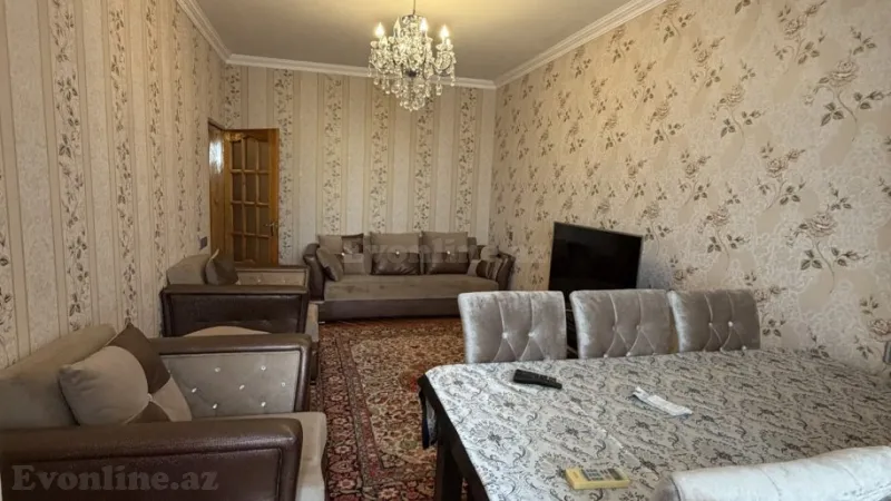 Kirayə verilir 2 otaqlı Mənzil Köhnə tikili 70 m² 8-ci mikrorayon - şəkil 2