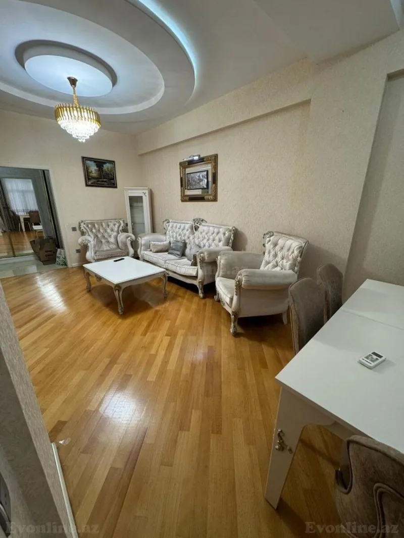 Kirayə verilir 3 otaqlı Mənzil Yeni tikili 120 m² Nəriman Nərimanov m. - şəkil 2