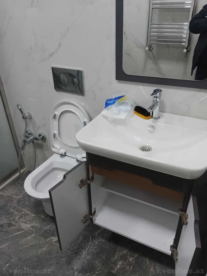 Kirayə verilir 2 otaqlı Mənzil Yeni tikili 65 m² Memar Əcəmi m. - şəkil 11