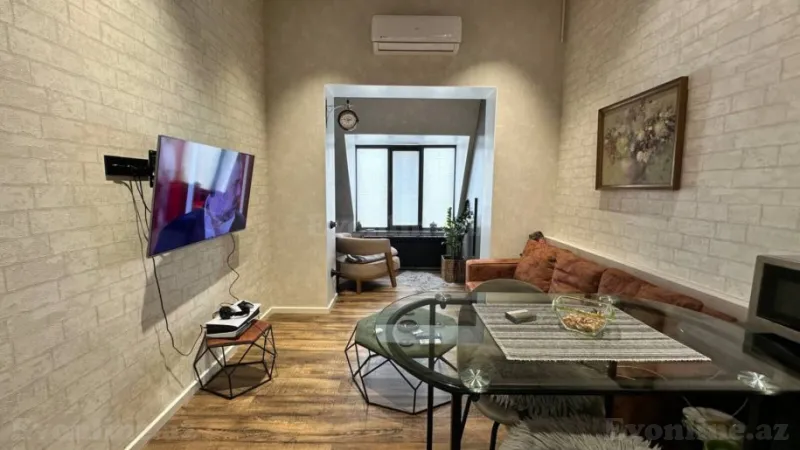 Satılır 1 otaqlı Mənzil Yeni tikili 35 m² Nərimanov r. - şəkil 3