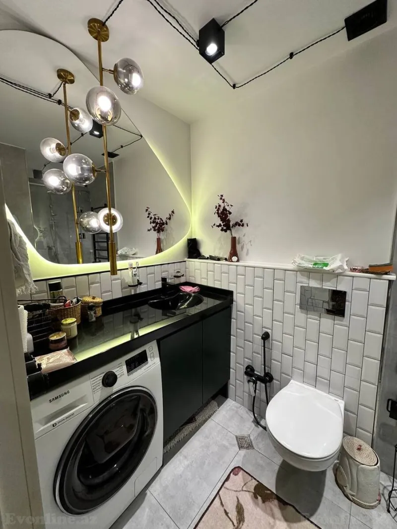 Satılır 1 otaqlı Mənzil Yeni tikili 35 m² Nərimanov r. - şəkil 12