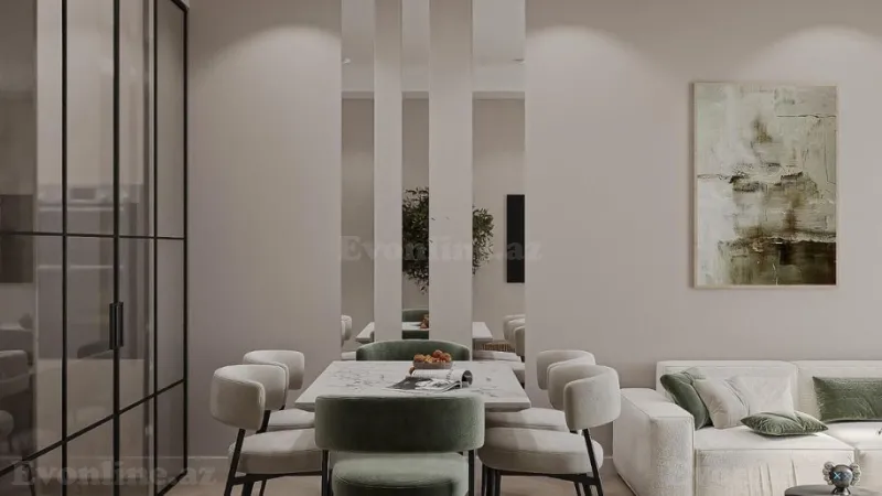 Satılır 2 otaqlı Mənzil Yeni tikili 69 m² Elmlər Akademiyası m. - şəkil 2