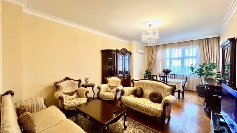 Satılır 3 otaqlı Mənzil Yeni tikili 129 m² Nərimanov r. - şəkil 3