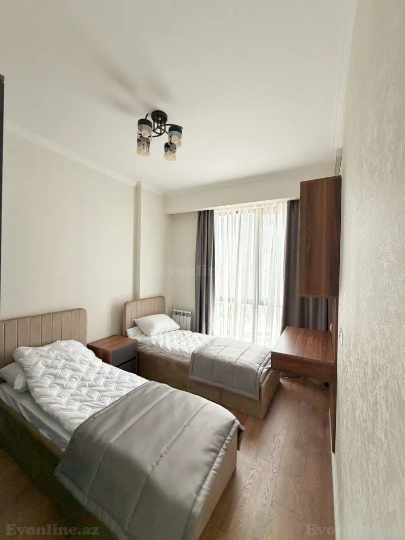 Kirayə verilir 3 otaqlı Mənzil Yeni tikili 55 m² İnşaatçılar m. - şəkil 3