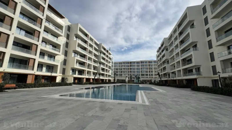 Satılır 1 otaqlı Mənzil Yeni tikili 57 m² Sabunçu r. - şəkil 2