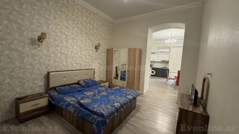 Kirayə verilir 2 otaqlı Mənzil Köhnə tikili 55 m² Nərimanov r. - şəkil 2