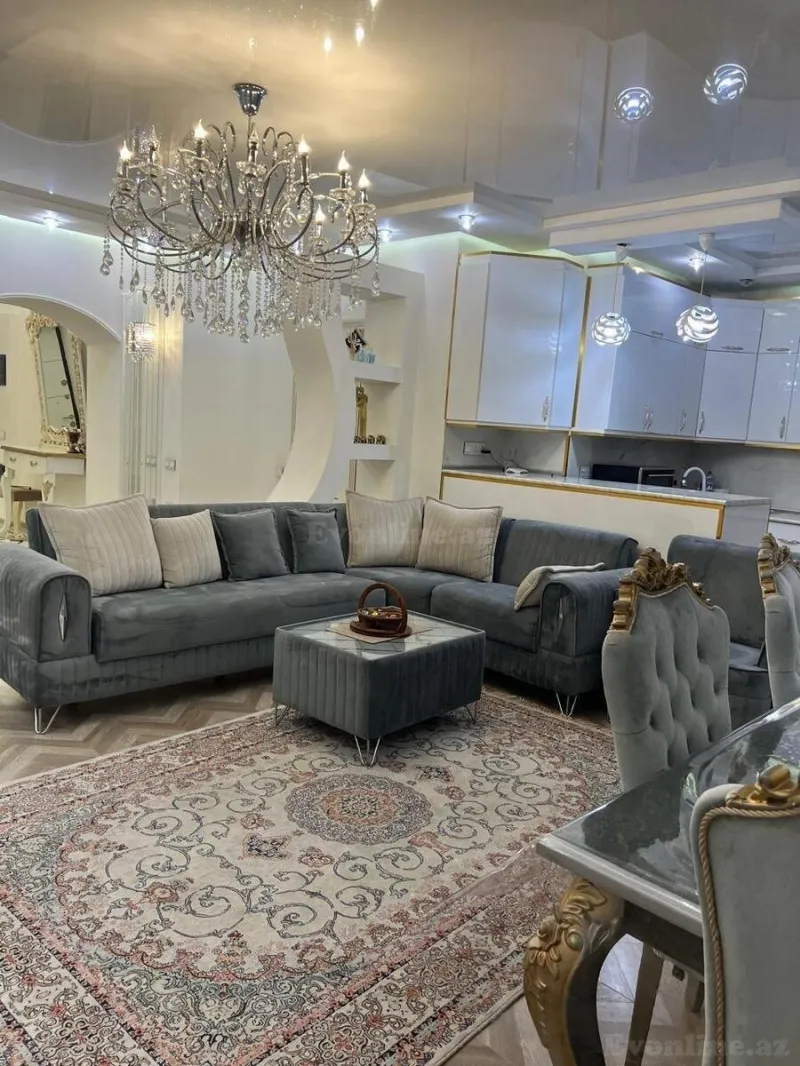 Kirayə verilir 2 otaqlı Mənzil Yeni tikili 90 m² 8 Noyabr m. - şəkil 3