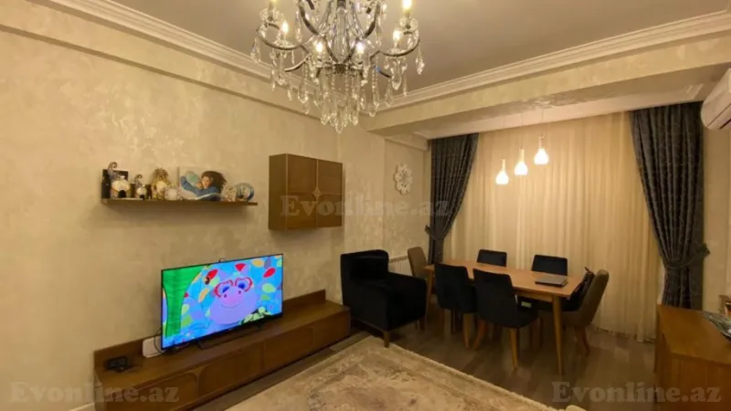 Kirayə verilir 2 otaqlı Mənzil Yeni tikili 95 m² Qara Qarayev m. - şəkil 4