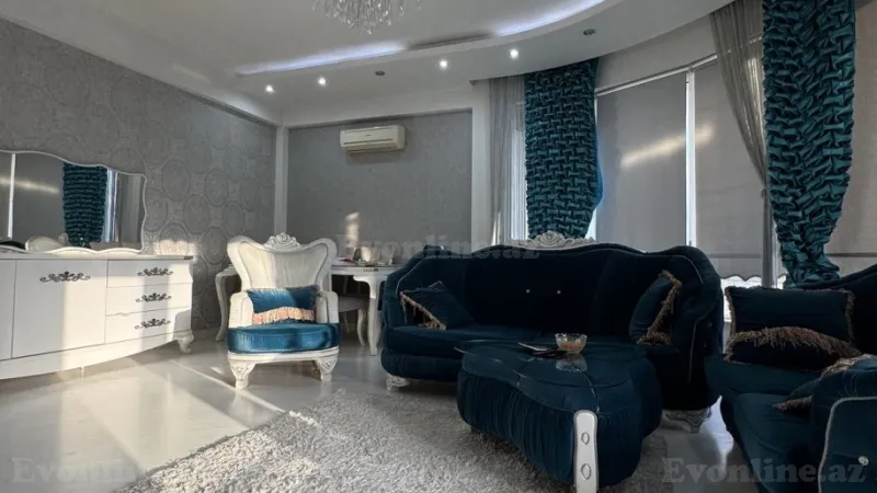 Kirayə verilir 4 otaqlı Mənzil Yeni tikili 180 m² Nərimanov r. - şəkil 4