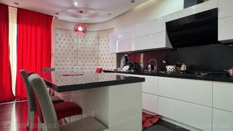 Kirayə verilir 4 otaqlı Mənzil Yeni tikili 180 m² Nərimanov r. - şəkil 5