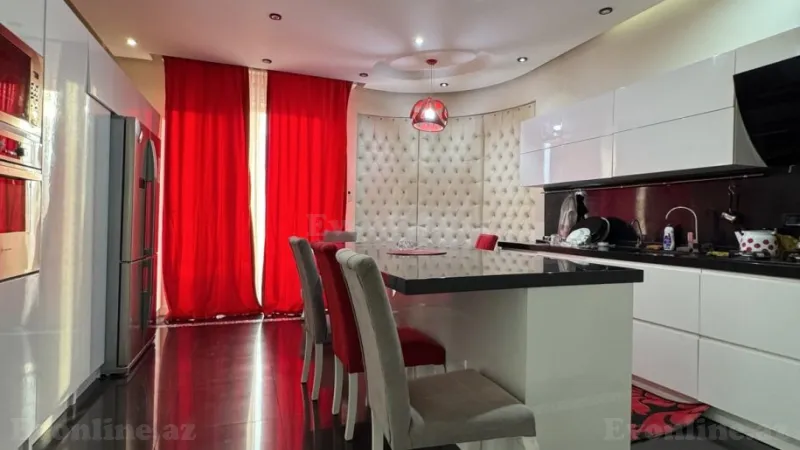 Kirayə verilir 4 otaqlı Mənzil Yeni tikili 180 m² Nərimanov r. - şəkil 7