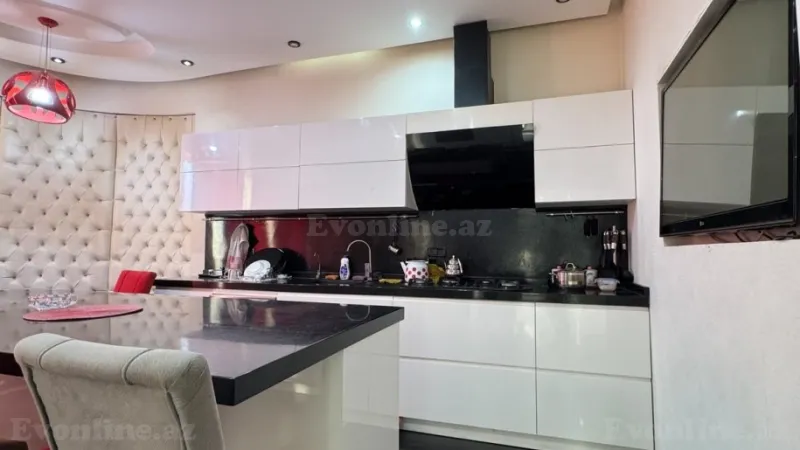 Kirayə verilir 4 otaqlı Mənzil Yeni tikili 180 m² Nərimanov r. - şəkil 8