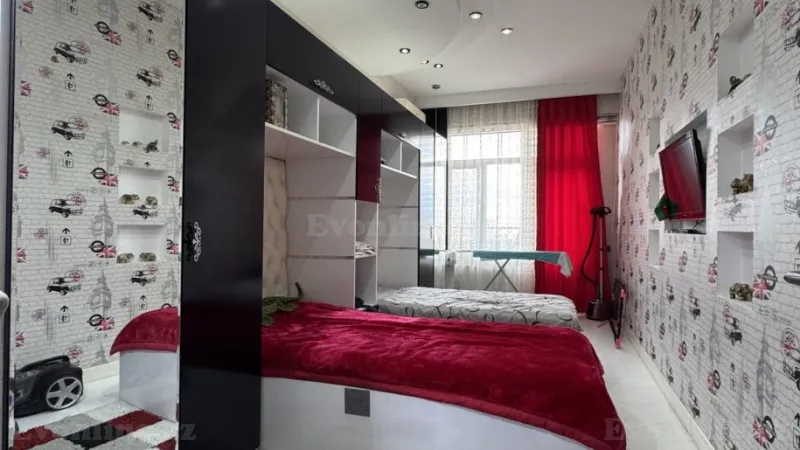 Kirayə verilir 4 otaqlı Mənzil Yeni tikili 180 m² Nərimanov r. - şəkil 16