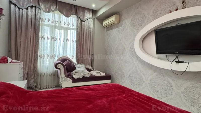 Kirayə verilir 4 otaqlı Mənzil Yeni tikili 180 m² Nərimanov r. - şəkil 27