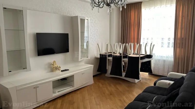 Kirayə verilir 3 otaqlı Mənzil Yeni tikili 90 m² Həzi Aslanov m. - şəkil 2