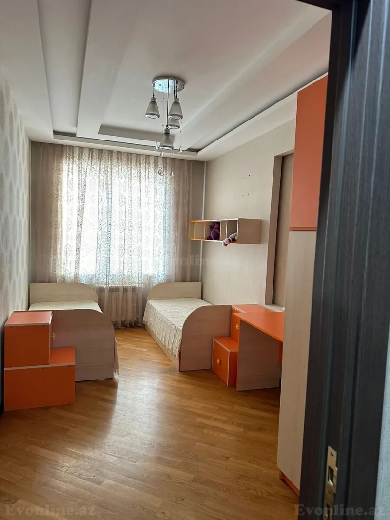 Kirayə verilir 3 otaqlı Mənzil Yeni tikili 90 m² Həzi Aslanov m. - şəkil 5