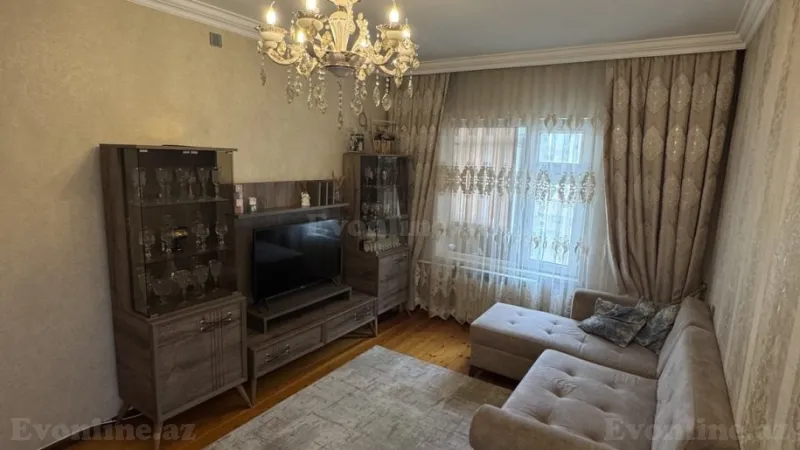 Satılır 2 otaqlı Mənzil Köhnə tikili 60 m² Yeni Yasamal