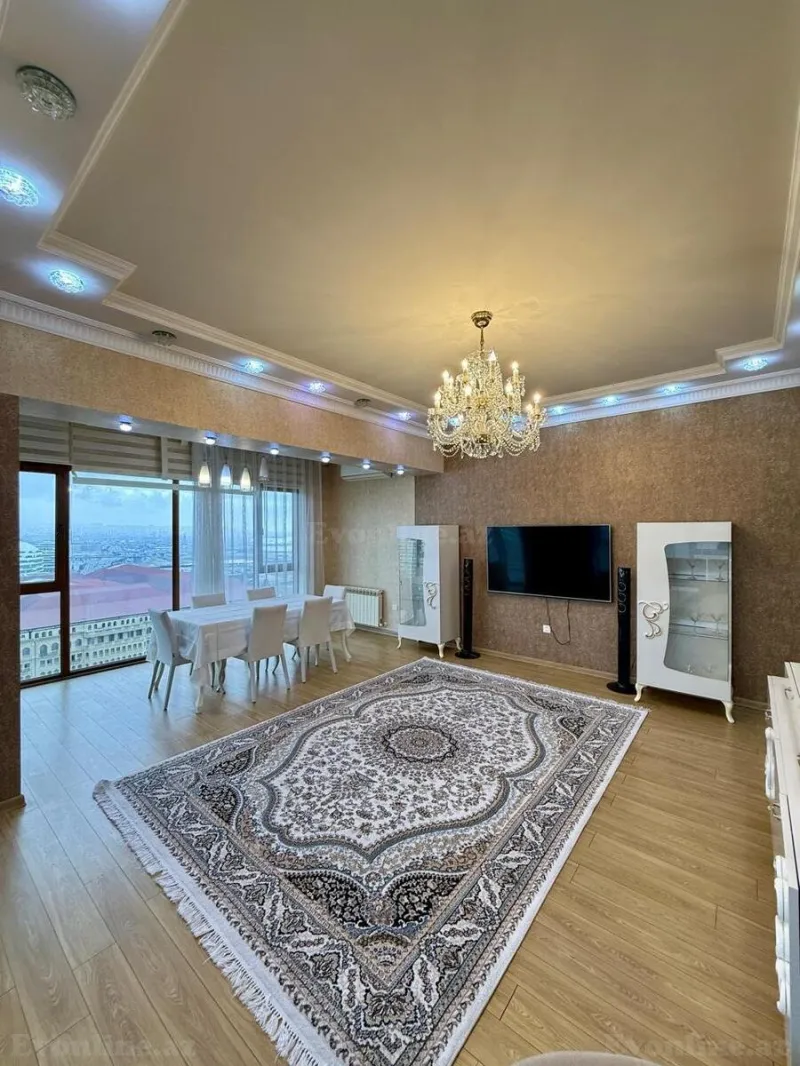 Kirayə verilir 4 otaqlı Mənzil Yeni tikili 181 m² Xətai m. - şəkil 3