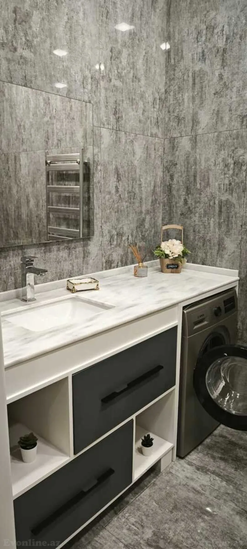 Satılır 2 otaqlı Mənzil Yeni tikili 107 m² Xətai r. - şəkil 13