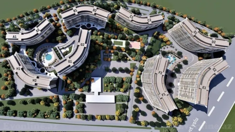 Satılır 3 otaqlı Mənzil Yeni tikili 115 m² Avtovağzal m. - şəkil 9