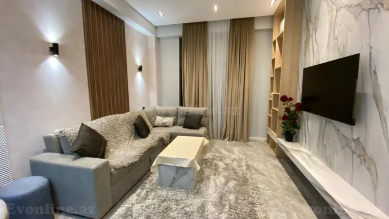 Kirayə verilir 2 otaqlı Mənzil Yeni tikili 72 m² Nəsimi r. - şəkil 5
