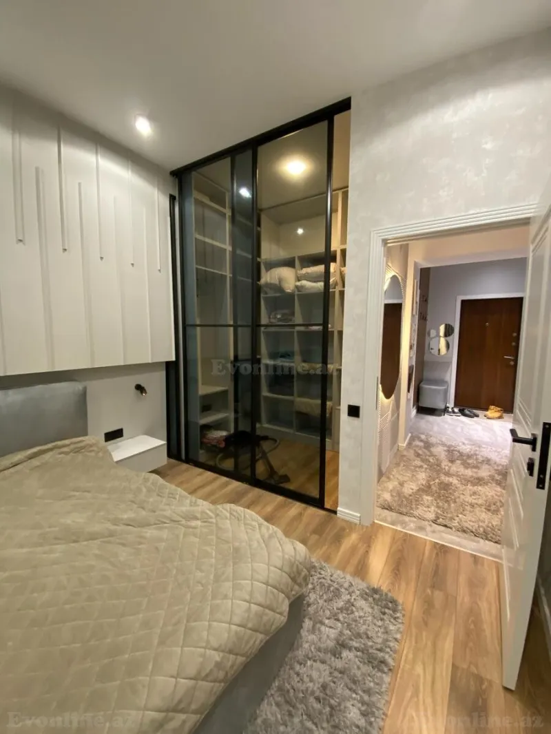 Kirayə verilir 2 otaqlı Mənzil Yeni tikili 72 m² Nəsimi r. - şəkil 16