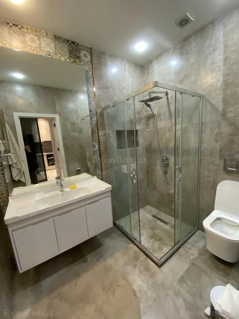 Kirayə verilir 2 otaqlı Mənzil Yeni tikili 72 m² Nəsimi r. - şəkil 19