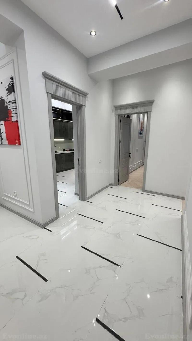 Satılır 3 otaqlı Mənzil Yeni tikili 124 m² Nəsimi r. - şəkil 2