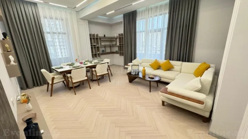 Satılır 3 otaqlı Mənzil Yeni tikili 124 m² Nəsimi r. - şəkil 8