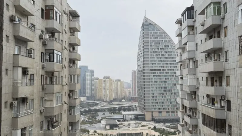 Satılır 5 otaqlı Mənzil Yeni tikili 185 m² Nəsimi r. - şəkil 13