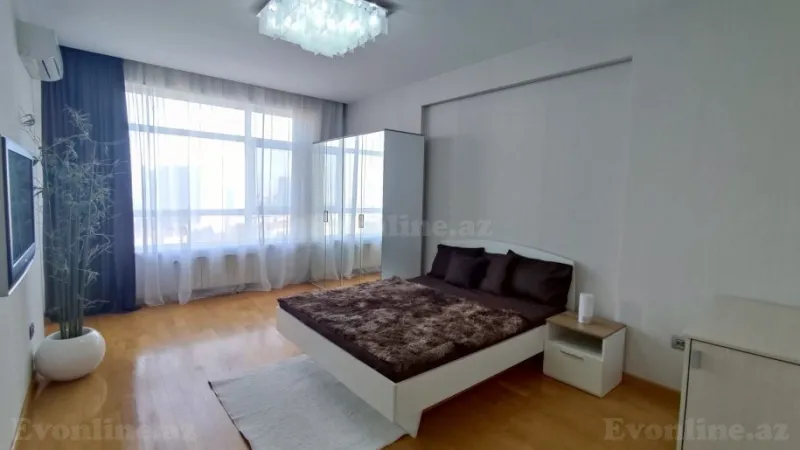 Kirayə verilir 3 otaqlı Mənzil Yeni tikili 130 m² Yasamal - şəkil 8