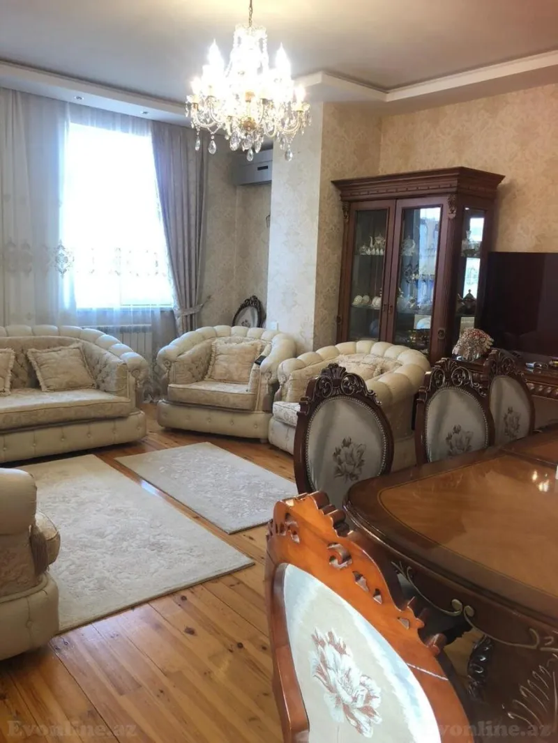 Satılır 3 otaqlı Mənzil Yeni tikili 115 m² Memar Əcəmi m. - şəkil 3